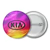 Заказать значки в Москве. Значок  KIA авто от THE_NISE  - готовые дизайны и нанесение принтов.