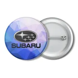 Заказать значки в Москве. Значок Subaru от THE_NISE  - готовые дизайны и нанесение принтов.