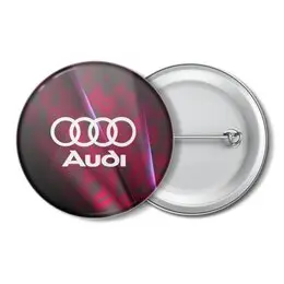 Заказать значки в Москве. Значок Авто Audi от THE_NISE  - готовые дизайны и нанесение принтов.