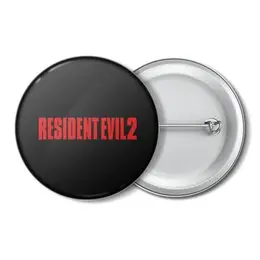 Заказать значки в Москве. Значок Resident Evil от THE_NISE  - готовые дизайны и нанесение принтов.