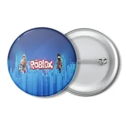 Заказать значки в Москве. Значок Roblox от THE_NISE  - готовые дизайны и нанесение принтов.
