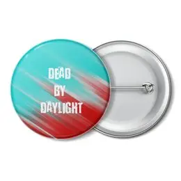 Заказать значки в Москве. Значок Dead by Daylight от THE_NISE  - готовые дизайны и нанесение принтов.