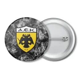 Заказать значки в Москве. Значок AEK FC от THE_NISE  - готовые дизайны и нанесение принтов.