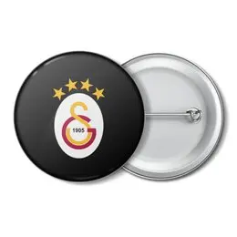 Заказать значки в Москве. Значок Galatasaray от THE_NISE  - готовые дизайны и нанесение принтов.
