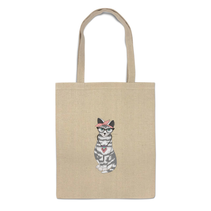 Printio Сумка Gansta cat сумка царапающая кошка серый
