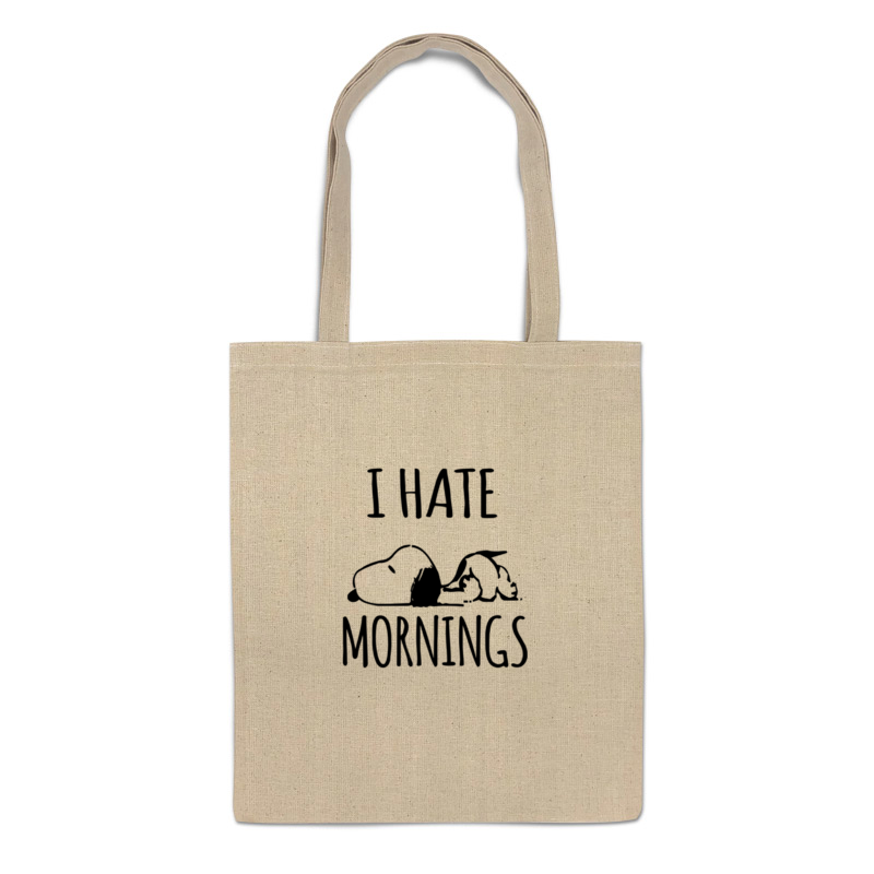 Printio Сумка Я ненавижу утро (i hate mornings) printio сумка я ненавижу утро i hate mornings