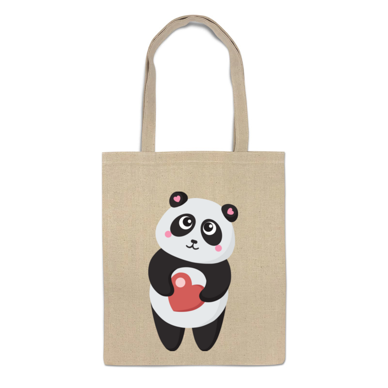 Printio Сумка Панда с сердечком сумка панда белый