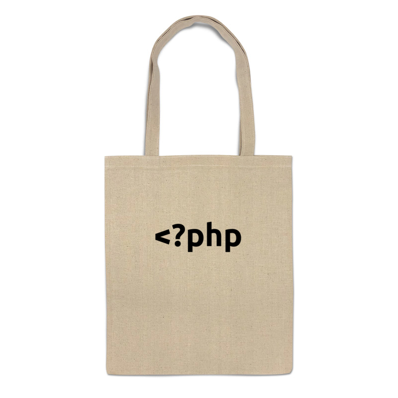 Printio Сумка Php tag сумка будни программиста ежа ярко синий