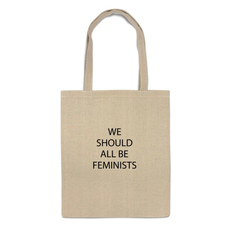 printio свитшот мужской с полной запечаткой we should all be feminists Printio Сумка We should all be feminists