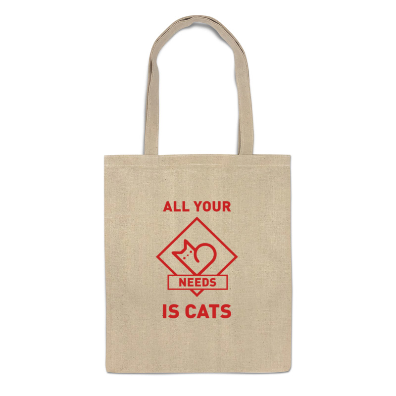Printio Сумка All your needs is cats printio футболка wearcraft premium slim fit all your needs is cats