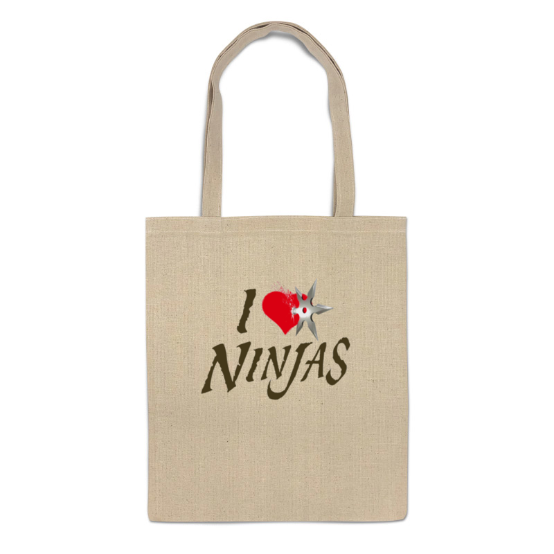 Printio Сумка I love ninjas printio сумка i love ninjas