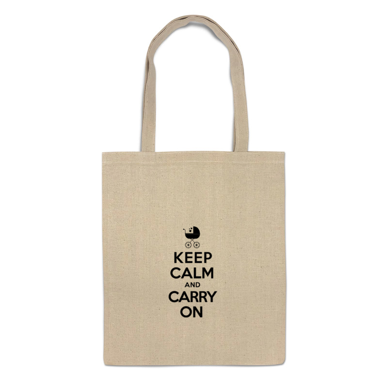 цена Printio Сумка Keep calm & carry on