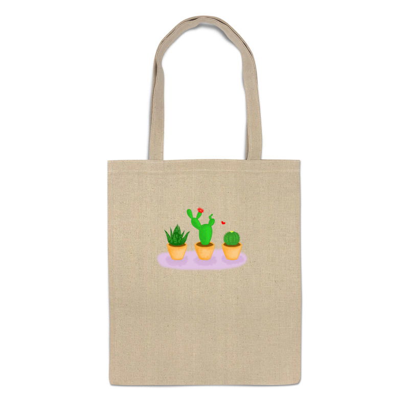 Printio Сумка Кактусы сумка кактусы цветущие зеленый