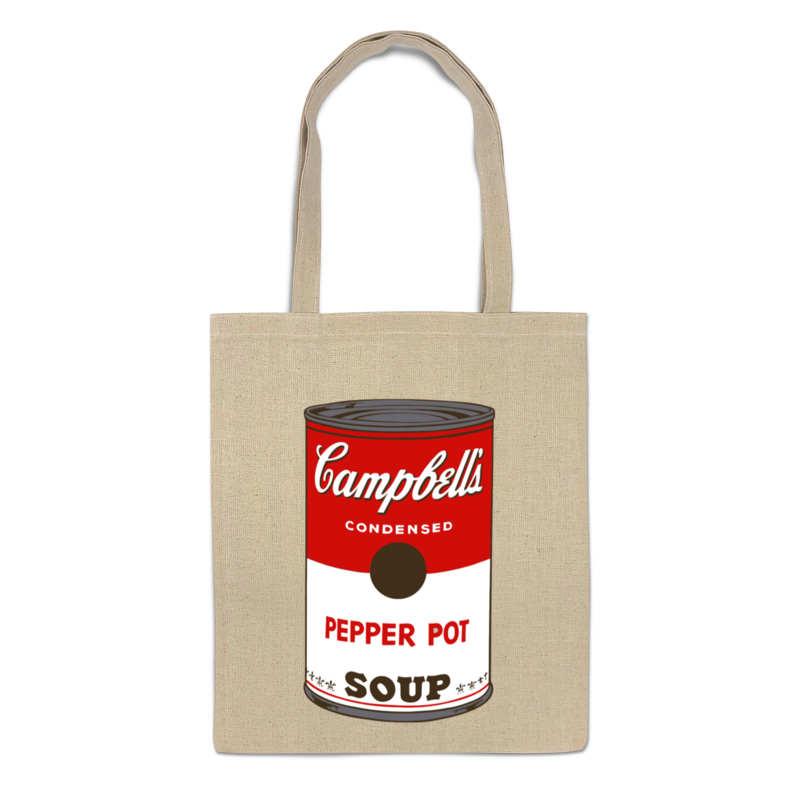 Printio Сумка Campbell's soup (энди уорхол) printio футболка классическая campbell s soup энди уорхол