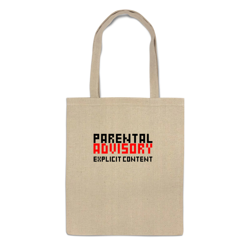 Printio Сумка Parental advisory explicit printio футболка wearcraft premium parental advisory explicit