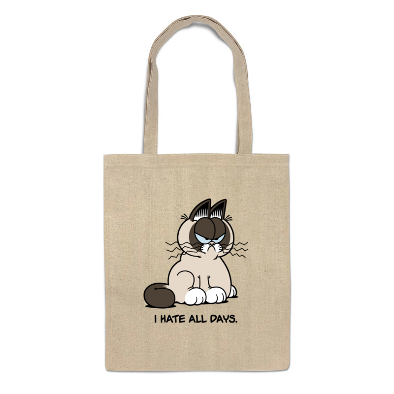 Printio Сумка Грустный кот (grumpy cat) сумка кот робокоп cat robocop бежевый