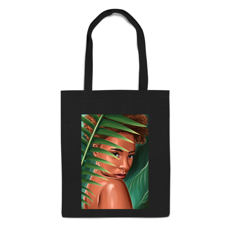 Printio Сумка Девушка в тропиках сумка девушка в абстракции зеленый