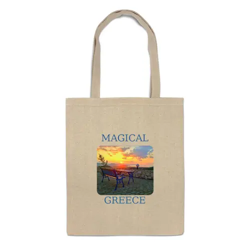 Заказать сумку в Москве. Сумка Магическая Греция от Marat Yazov - готовые дизайны и нанесение принтов.