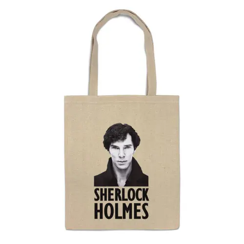 Заказать сумку в Москве. Сумка Sherlock Holmes от cherdantcev - готовые дизайны и нанесение принтов.
