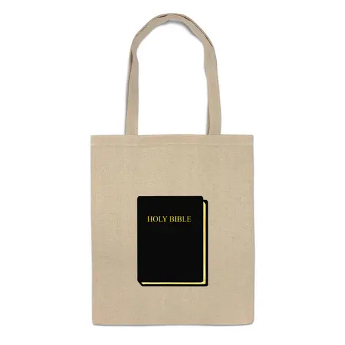 Заказать сумку в Москве. Сумка Holy Bible от YellowCloverShop - готовые дизайны и нанесение принтов.