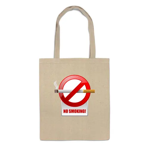 Заказать сумку в Москве. Сумка NO SMOKING от Jimmy Flash - готовые дизайны и нанесение принтов.