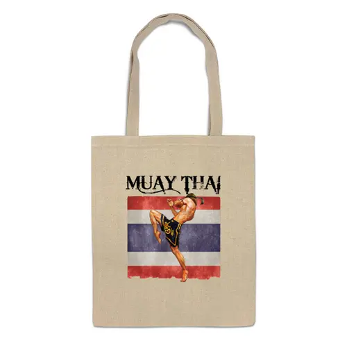 Заказать сумку в Москве. Сумка Muay Thai Муай Тай Тайский Бокс от Combat Wear - готовые дизайны и нанесение принтов.