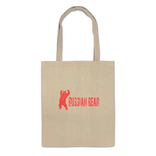 Заказать сумку в Москве. Сумка Russian Bear от Andrey Akimov - готовые дизайны и нанесение принтов.