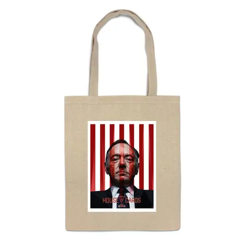 Заказать сумку в Москве. Сумка house of cards от cherdantcev - готовые дизайны и нанесение принтов.