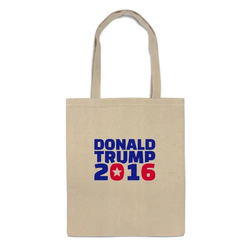 Заказать сумку в Москве. Сумка Trump 2016 от skynatural - готовые дизайны и нанесение принтов.