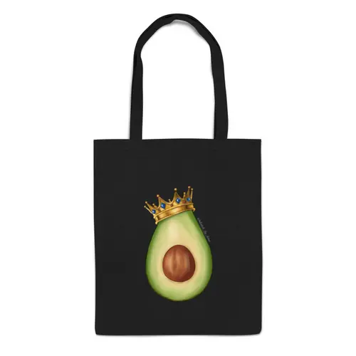 Заказать сумку в Москве. Сумка Авокадо Avocado Queen  от Елена  - готовые дизайны и нанесение принтов.