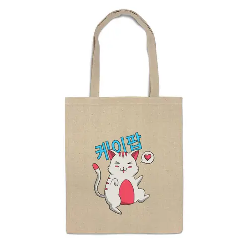 Заказать сумку в Москве. Сумка K-POP Cat от Павел Павел - готовые дизайны и нанесение принтов.