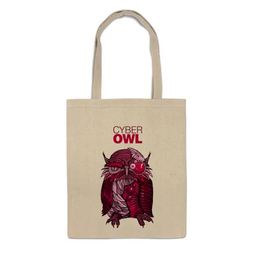 Заказать сумку в Москве. Сумка Cyber Owl от Leichenwagen - готовые дизайны и нанесение принтов.