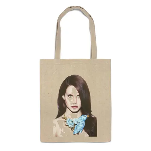 Заказать сумку в Москве. Сумка Lana Del Rey #1 от Creepy_Tyan - готовые дизайны и нанесение принтов.