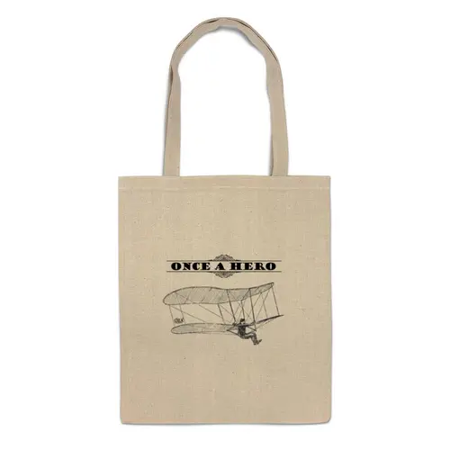 Заказать сумку в Москве. Сумка Once A Hero от OEX design - готовые дизайны и нанесение принтов.