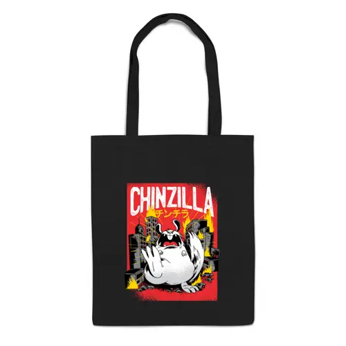 Заказать сумку в Москве. Сумка Chinzilla monster от Павел Павел - готовые дизайны и нанесение принтов.