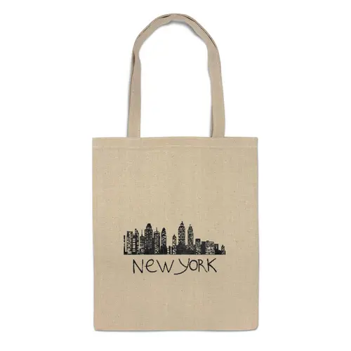 Заказать сумку в Москве. Сумка New York от Daryna Kossar - готовые дизайны и нанесение принтов.