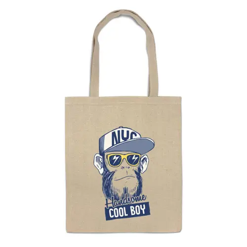 Заказать сумку в Москве. Сумка Brooklyn monkey от fairpoker@mail.ru - готовые дизайны и нанесение принтов.