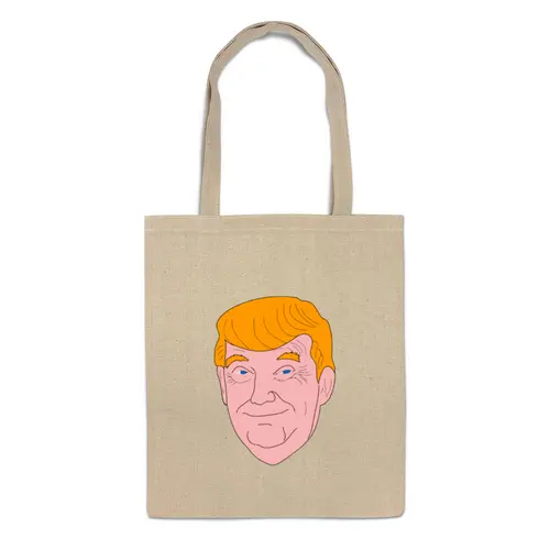 Заказать сумку в Москве. Сумка Дональд Трамп  от mystylez - готовые дизайны и нанесение принтов.