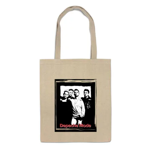 Заказать сумку в Москве. Сумка Depeche Mode от Leichenwagen - готовые дизайны и нанесение принтов.