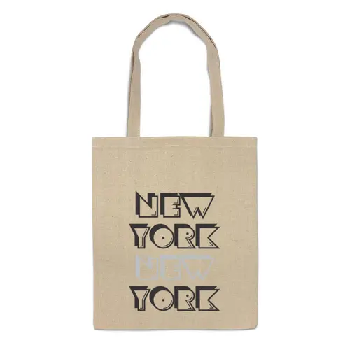 Заказать сумку в Москве. Сумка New York от pyzhik - готовые дизайны и нанесение принтов.