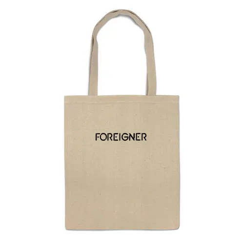 Заказать сумку в Москве. Сумка Foreigner от Fedor - готовые дизайны и нанесение принтов.