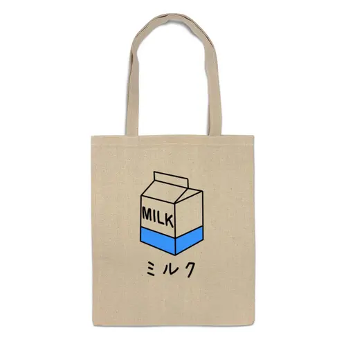 Заказать сумку в Москве. Сумка milk 1 от nikskiru - готовые дизайны и нанесение принтов.