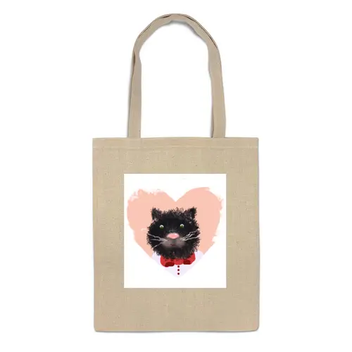 Заказать сумку в Москве. Сумка Портрет кота от Anna Lomachenko - готовые дизайны и нанесение принтов.