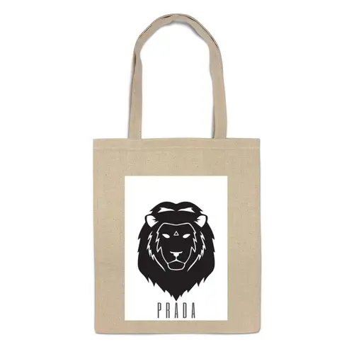 Заказать сумку в Москве. Сумка Prada Lion  от mardiyank - готовые дизайны и нанесение принтов.