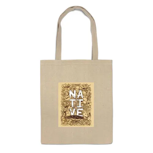 Заказать сумку в Москве. Сумка OneRepublic Native fan-art bag от maria_m - готовые дизайны и нанесение принтов.