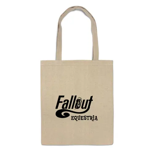 Заказать сумку в Москве. Сумка Fallout Equestria Stable-Tec от Александр Усов - готовые дизайны и нанесение принтов.