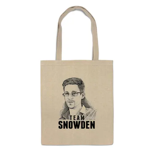 Заказать сумку в Москве. Сумка Edward Snowden от Leichenwagen - готовые дизайны и нанесение принтов.