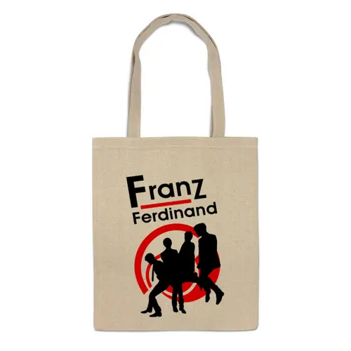 Заказать сумку в Москве. Сумка Franz Ferdinand от geekbox - готовые дизайны и нанесение принтов.