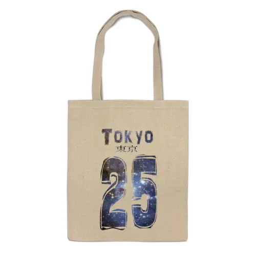 Заказать сумку в Москве. Сумка Tokyo 25 space 2 от nikskiru - готовые дизайны и нанесение принтов.