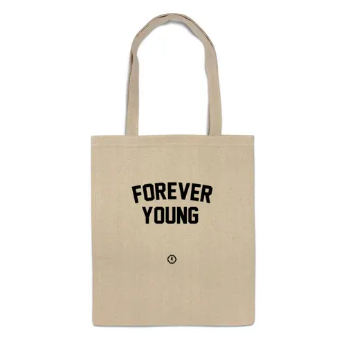 Заказать сумку в Москве. Сумка Forever young by Brainy от Brainy - готовые дизайны и нанесение принтов.